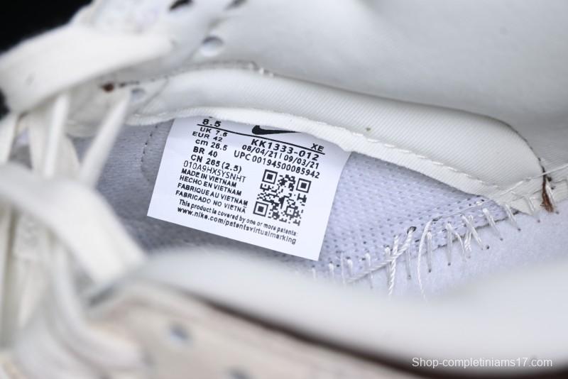 Nike SB Dunk Low Stussy Collaboration - Dark Brown White Swoosh Anniversary Custom Low-Top Casual Sneakers - KK1333-012