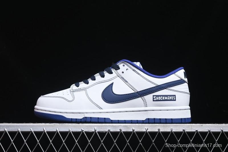 Nike Dunk Low High Street Minimalist Blue Panda Retro Low-Top Casual Sneakers - DD1503-119