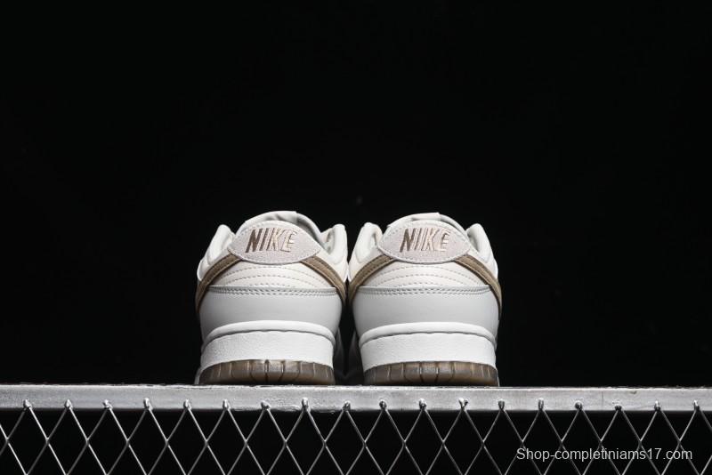 Nike Dunk Low SB Casual Sneakers in Phantom/Khaki - FJ4188-001