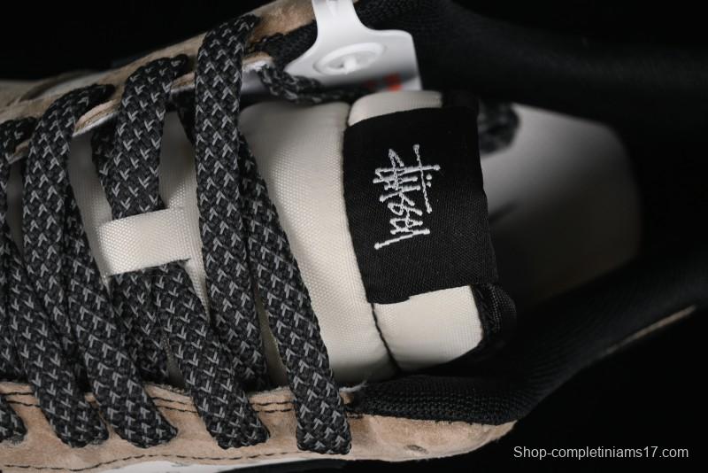 Nike Air Force 1'07 Low Stussy Collaboration - Milk Tea Low Top Casual Sneakers - XZ6188-999