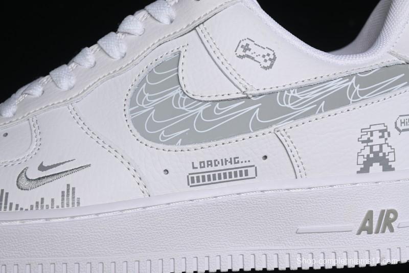 Nike Air Force 1 '07 Low Mosaic Casual Sneakers - FB8971-030