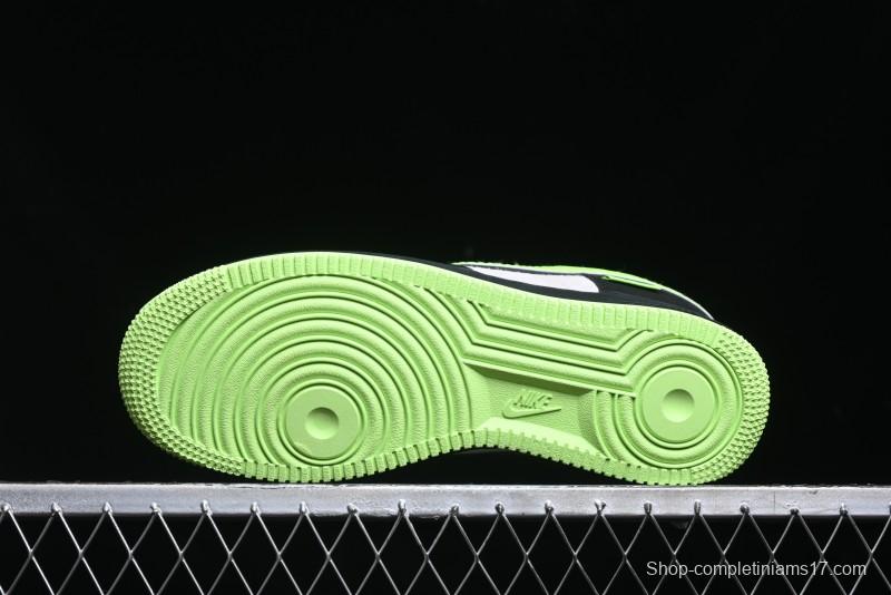 Nike Air Force 1 '07 Low Supreme Collaboration - Night Glow Low-Top Casual Sneakers - DF0188-009