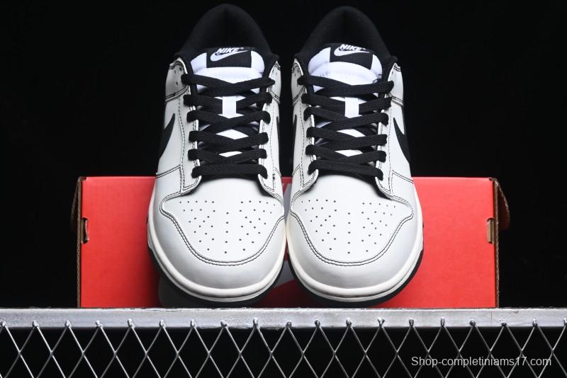 Nike Dunk Low Retro Panda Oxidized Vintage High Street Casual Sneakers - DD1391-100