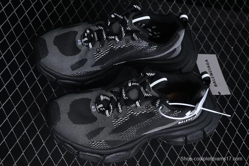 Under Armour x Balenciaga 3XL Sneakers Low-Top Retro Chunky Dad Shoes - W3XUA1090