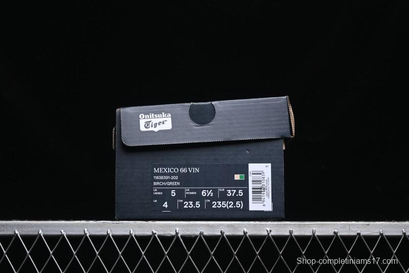 Onitsuka Tiger Mexico 66 Low-Top Leather Sneakers for Casual Running - 1183B391-202