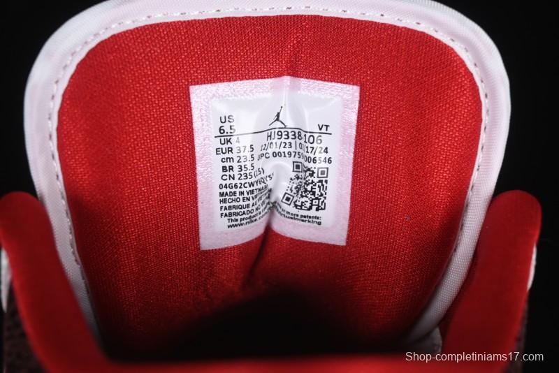 Nike Air Jordan 1 Low AJ1 White Red Casual Sneakers - HJ9338-106