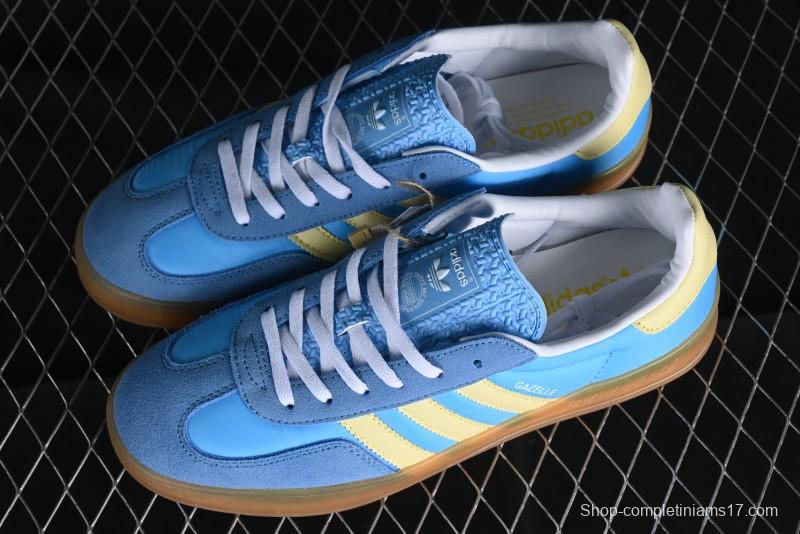 Adidas Originals Gazelle Indoor Retro Casual Slip-Resistant Wear-Resistant Low-Top Sneakers - IE2960