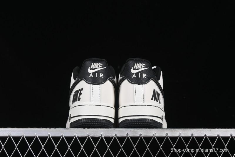 Nike Air Force 1 '07 Low Collaboration Sneakers with Black Stitch Dual-Color Sole - CH6336-515