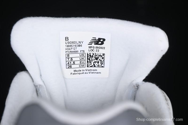 New Balance 9060 Retro Casual Running Shoes with ABZORB Cushioning - U9060LNY