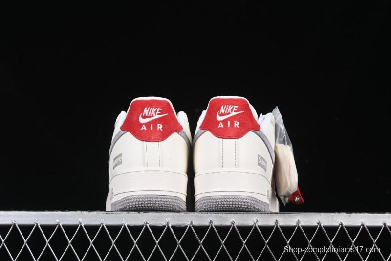 Nike Air Force 1 '07 Low Supreme Casual Sneakers with Full-Length Air Cushion - BB7518-020