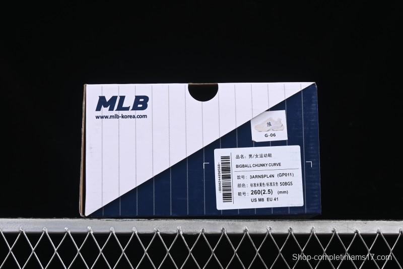 New York Yankees MLB Bigball Chunky Curve Thick Sole Casual Running Shoes - 3ARNSPL4N50BGS