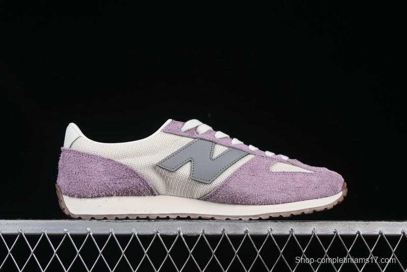 New Balance NB471 Series Fabric Split Leather Casual Lifestyle Shoes - U471AL