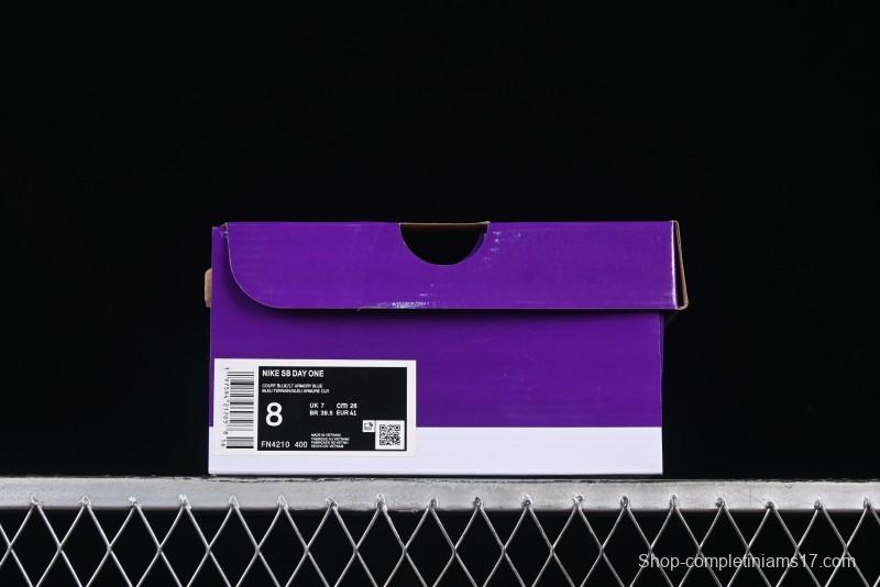 Nike SB Day One Low Top Casual Skate Shoes with Air Zoom Cushion - FN4210-400