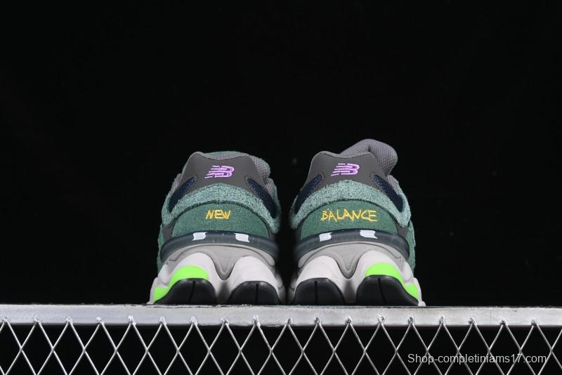 New Balance 9060 Retro Casual Running Shoes with ABZORB Cushioning Technology - U9060GRE