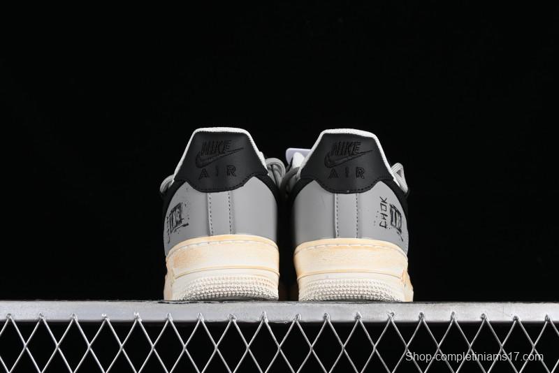 Nike Air Force 1 '07 Low Custom Hand-Painted Anime Theme Casual Sneakers with Strap - ZH0316-015