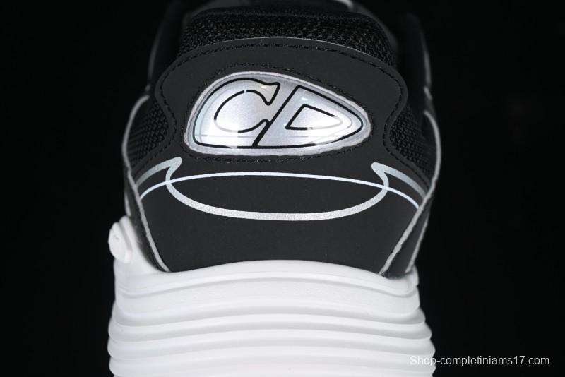 Dior B30 Sneakers with Reflective CD30 Logo and Lightweight Rubber Sole - CD30