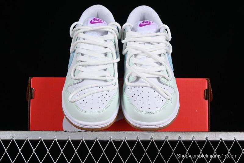 Nike Dunk Low Bubble Sea Salt SB Low-Top Casual Skate Shoes - FD9922-151