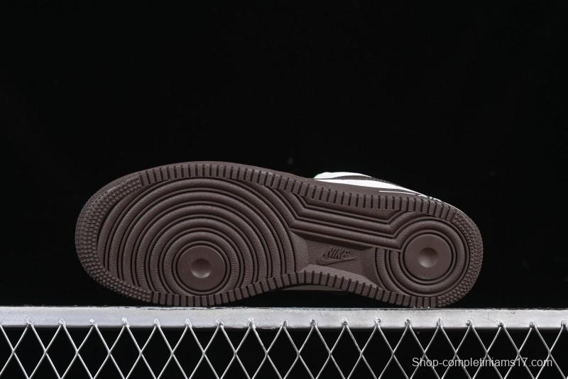 Nike Air Force 1 '07 Low Casual Sneakers with Full-Length Air Cushion - HQ3485-104