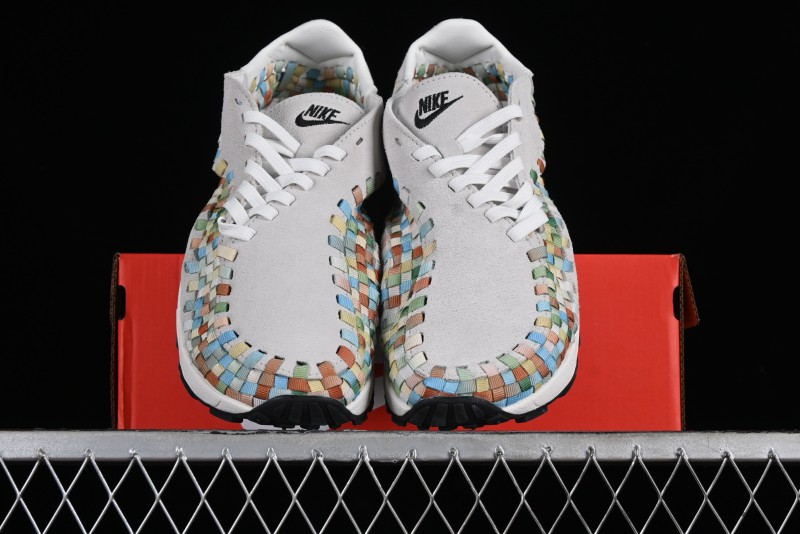 Nike Air Footscape Woven Asymmetrical Woven Slip-Resistant Abrasion-Resistant Low-Top Lifestyle Casual Shoes - FB1959-101