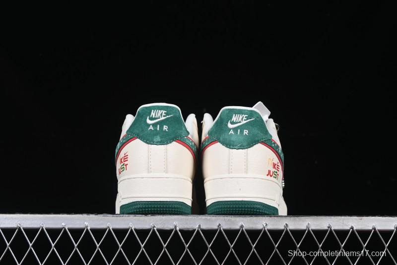 Nike Air Force 1'07 Low Just Collaboration - Christmas Tree Low-Top Casual Sneakers - DF0188-034