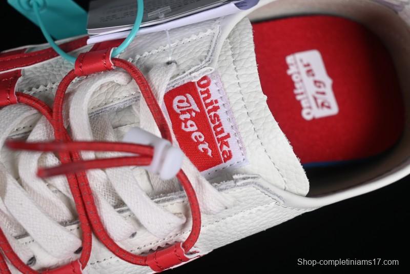 OnitsukaTiger Mexico 66 Low-Top Lace-Up Casual Running Shoes - 1183C216-100