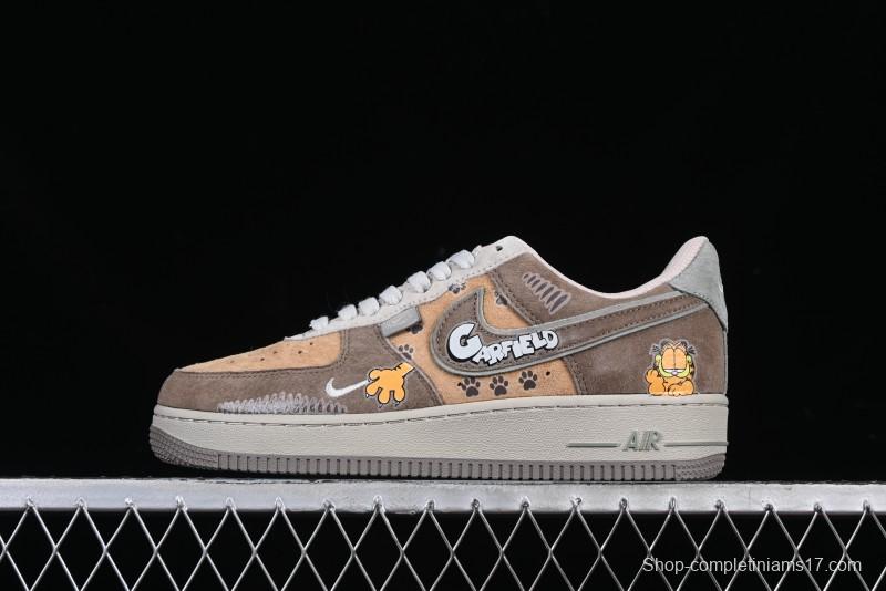 Nike Air Force 1 '07 Low Garfield Casual Sneakers - CD1212-333
