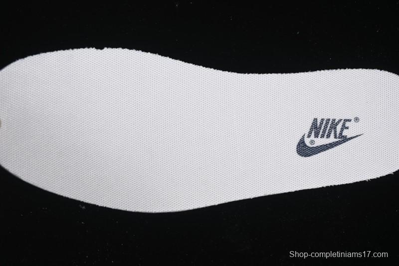 Nike SB Dunk Low Supreme Collaboration Grey Blue Woven Label Anniversary High-End Custom Low-Top Casual Skate Shoes - BB7518-026