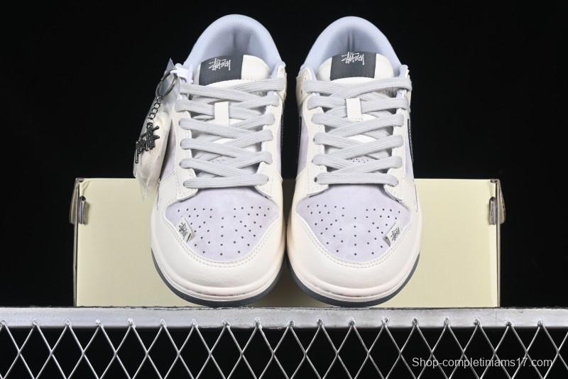 Nike SB Dunk Low Stussy Anniversary Edition Custom High-End Casual Sneakers - DM6868-027