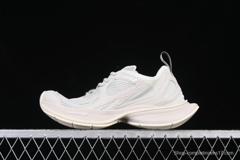 Balenciaga Circuit Lightweight Distressed Print Round-Toe Fashion Casual Sneakers - WFLGY2000