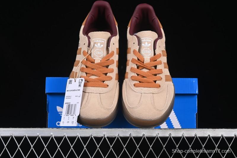 Adidas Originals Gazelle Indoor JH5412 Retro Casual Slip-Resistant Wear-Resistant Low-Top Sneakers