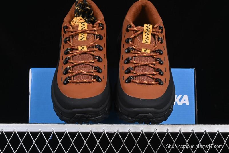 HOKA ONE ONE Tor Summit Low Top Cushioned Waterproof Outdoor Functional Shoes - 1147952 HBCK