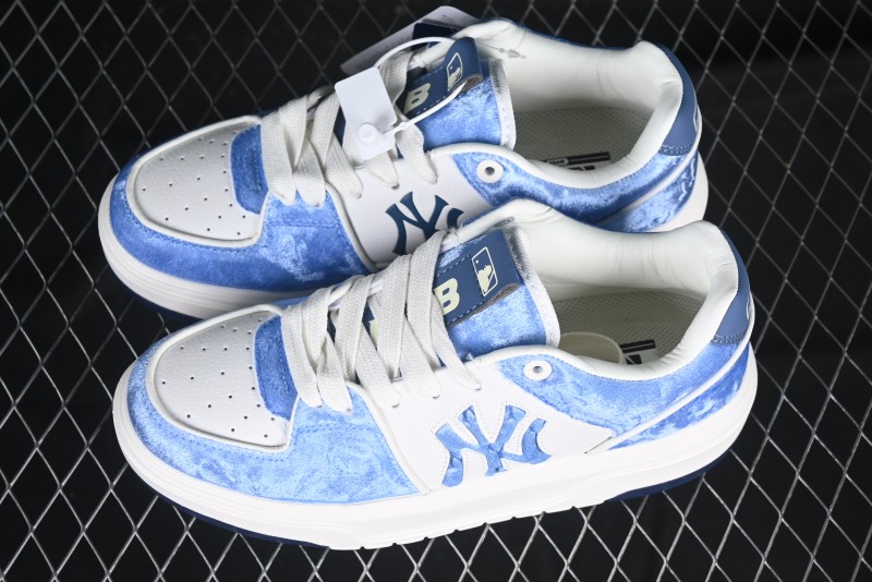 New York Yankees MLB Bigball Chunky Window Velvet Monogram Thick Sole Casual Running Shoes - 3ASXCVC4650NYS