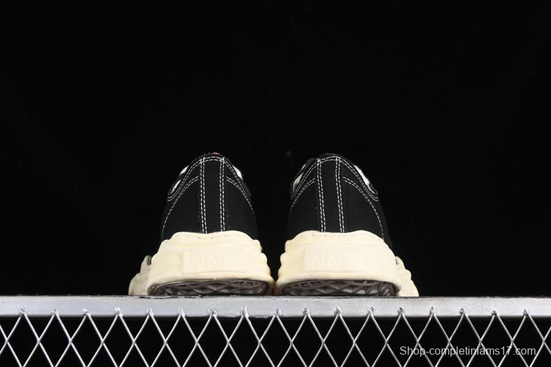 Wayne MMY Original Sole Leather Low Sneaker with Deconstructed Ice Cream Sole - W.E5