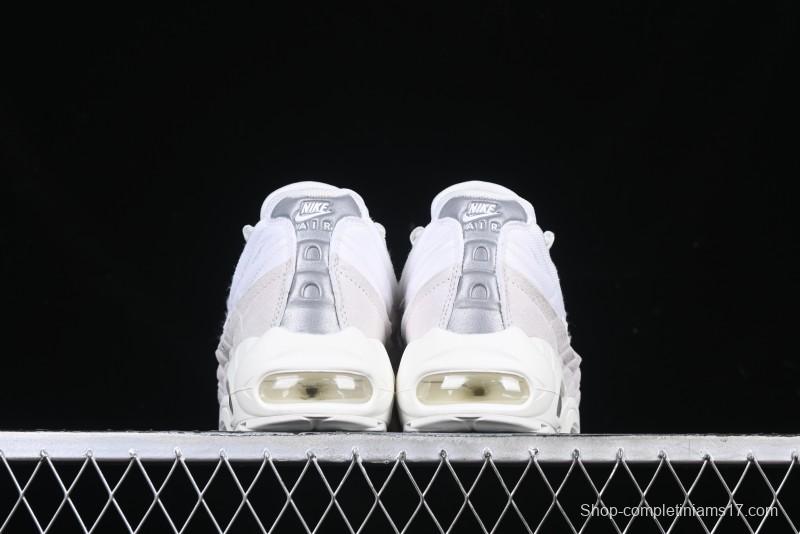 Nike Air Max 95 Retro Running Shoes with Air Cushion - CU8406-100