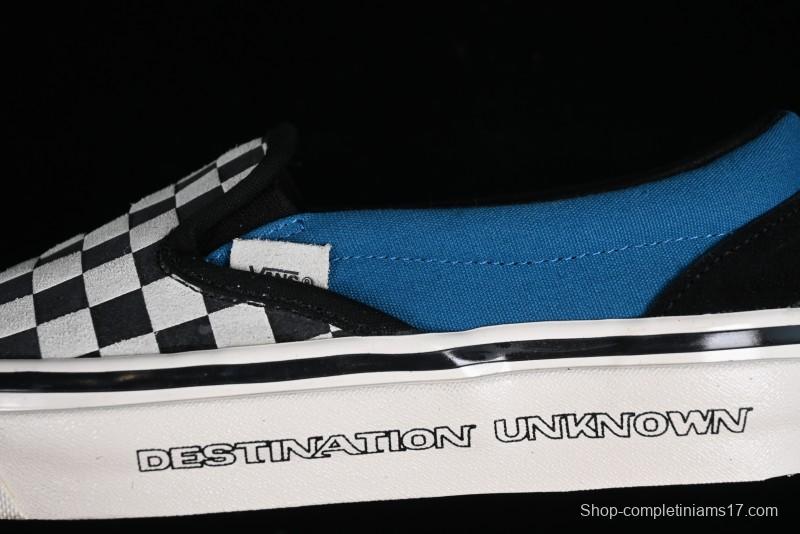 Vans Slip-On x Liberaiders Origami Checkerboard Low-Top Casual Sneakers - VN000V0SAPK