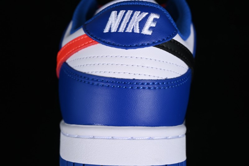 Nike Dunk Low SB Casual Skate Shoes in White Blue Red - CW1590-104