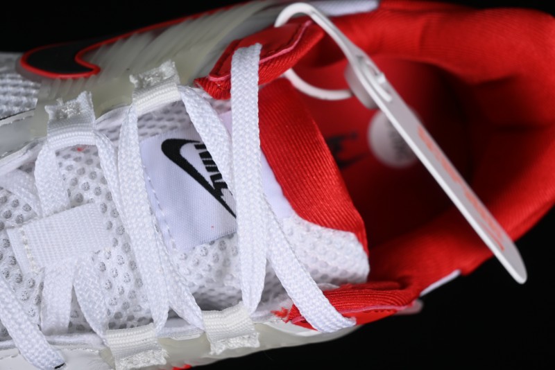 Nike Runtekk V2K Retro Low-Top Running Shoes with Cushlon Midsole and Distressed Effect - HF0120-100