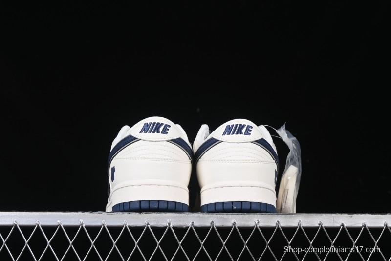 Nike SB Dunk Low UN Collaboration - Dark Blue Anniversary High-End Custom Low-Top Casual Sneakers - XX2026-666