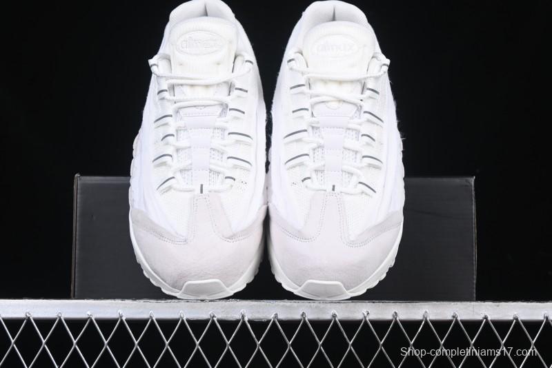 Nike Air Max 95 Retro Running Shoes with Air Cushion - CU8406-100