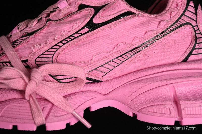 Balenciaga Phantom Sneaker Ten-Gen Trend Running Shoes with Transparent Heel Strap - W3XDC5000