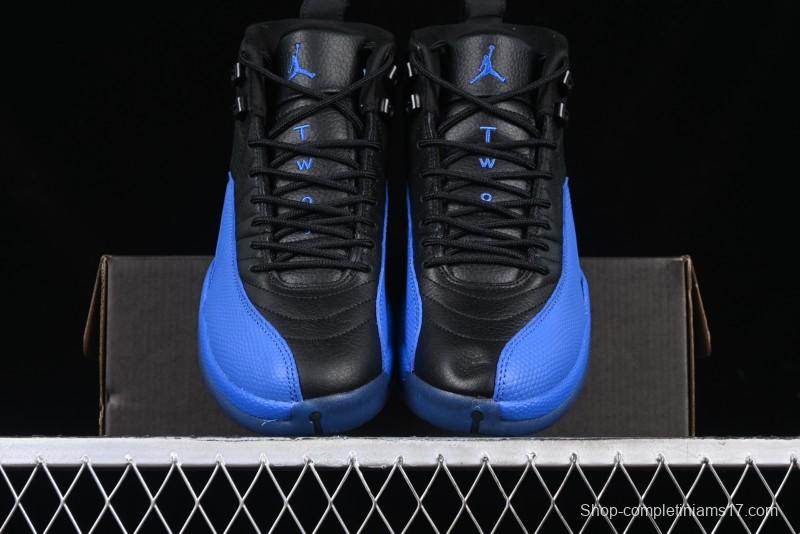 Nike Air Jordan 12 Retro Basketball Shoes with Game Royal Colorway - 130690-014