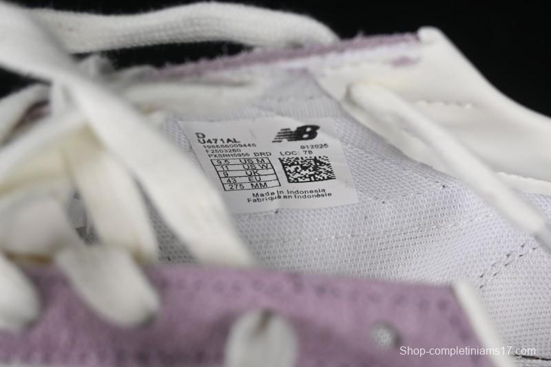 New Balance NB471 Series Fabric Split Leather Casual Lifestyle Shoes - U471AL