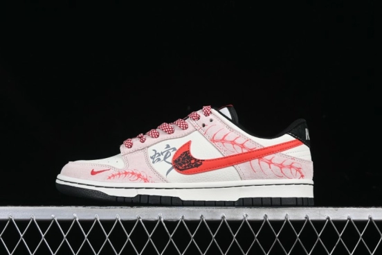 Nike SB Dunk Low Year of the Snake Series - Red Hook Pig Version Low-Top Casual Skate Shoes - DJ2024-106