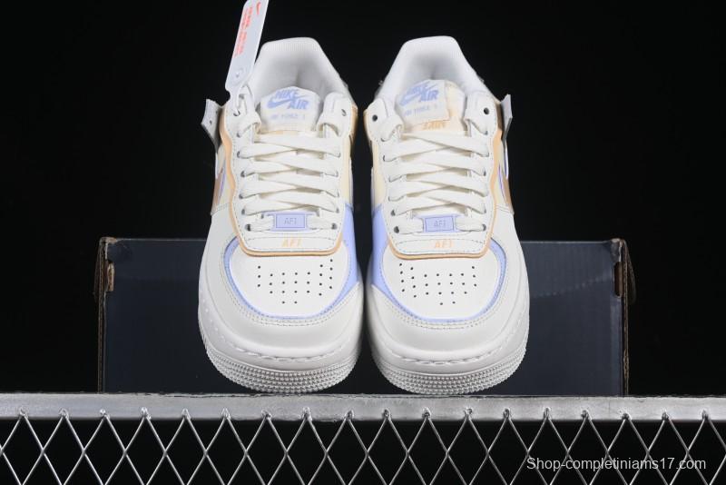 Nike Air Force 1 Shadow Lightweight Elevated Low-Top Sneakers - DZ1847-114