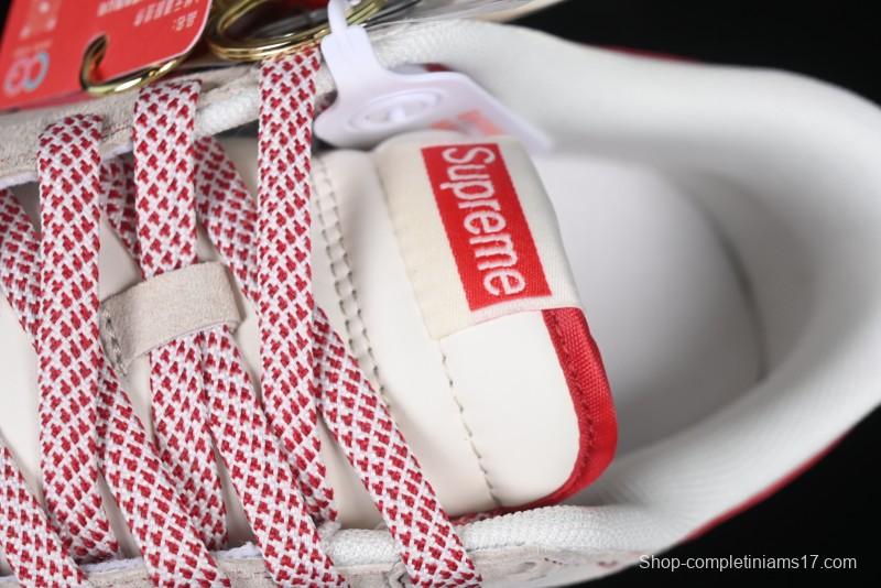 Nike SB Dunk Low Supreme Collaboration Year of the Snake Limited Edition Snake Pattern Red Swoosh Anniversary High-End Custom Low-Top Casual Skate Shoes - HH7518-029