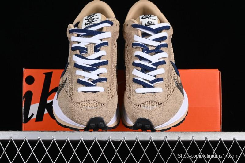 Nike Sacai VaporWaffle 3.0 Deconstructed Running Shoes with Layered Sole - CV1363-102