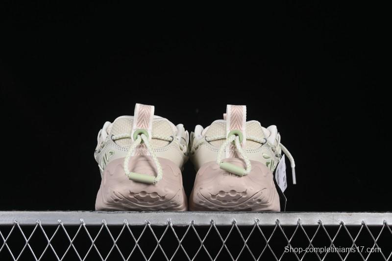 Fila Fusion Retro Mars Running Shoes with Lace-Up Design - F12W432101FAP