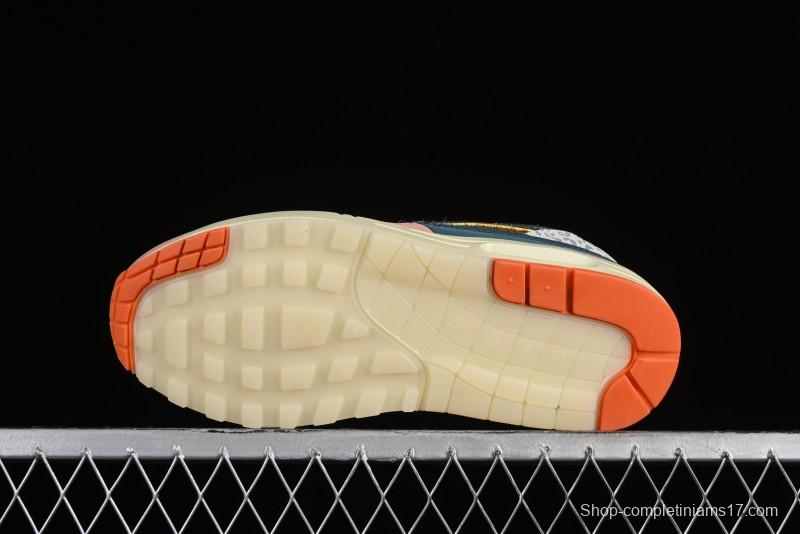 Nike Air Max 1 Retro Running Shoes with Half-Sole Air Cushion - HO2639-100