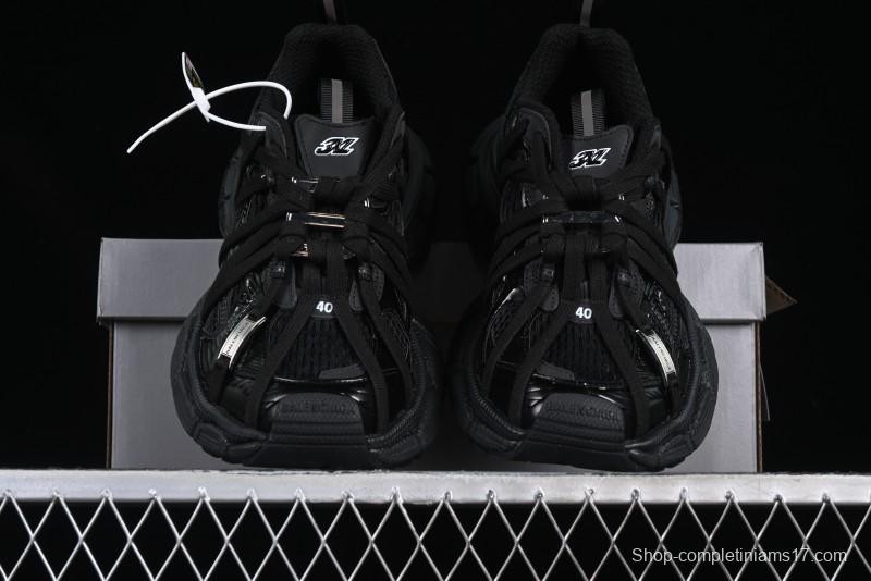 Balenciaga Phantom Sneaker 3XL Trendy Running Shoes with Transparent Heel Strap - W3XCH1000