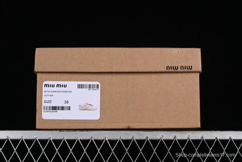 MiuMiu x New Balance 530 Low-Top Classic Retro Casual Running Sneakers in Pink - 530